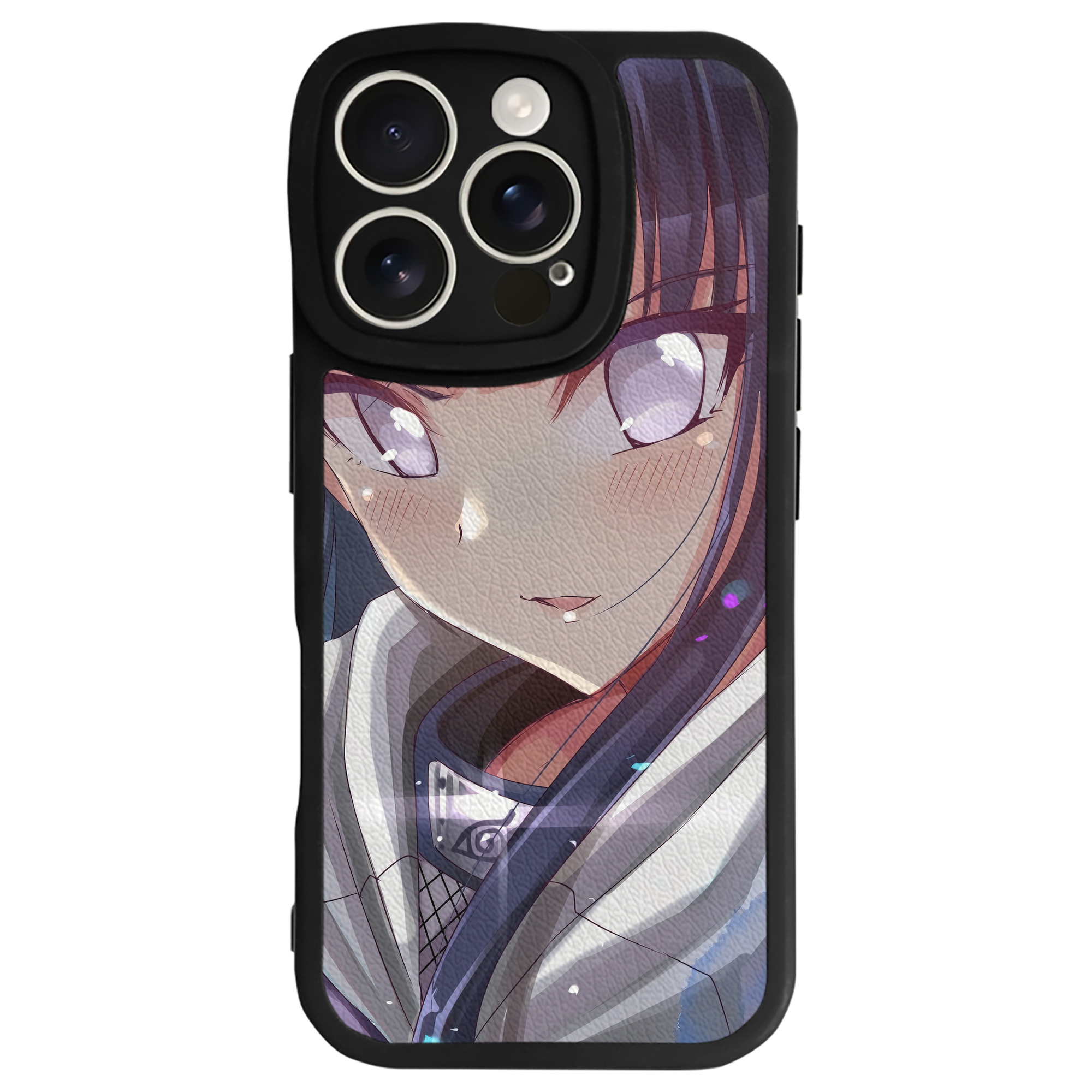 （画像用） NARUTO -ナルト- NARUTO -ナルト- 疾風伝 【iPhone 16シリーズ対応】シリコンスマホケース（レザー調） 材質：シリコン